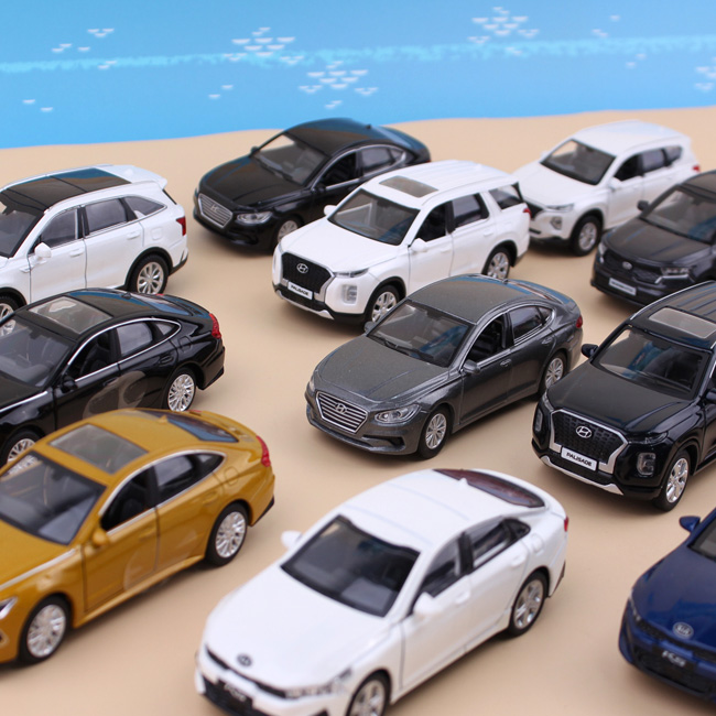 1:38 현대 기아 자동차 미니카/쏘나타/팰리세이드/K5/쏘렌토/투싼/EV6 : 아이 펀즈