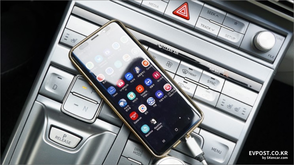 자동차 미러링 삼성 갤럭시 스마트폰 카모드 앱 후기 | EVPOST
