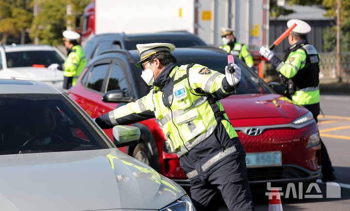 제주 경찰, 연말연시 맞아 상시·수시 음주운전 단속 [뉴시스Pic]