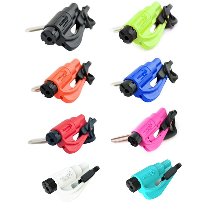 ResQme 레스큐미 자동차 차량 침수 비상 탈출 창문 유리 깨기 안전벨트 절단 : N펀키보이