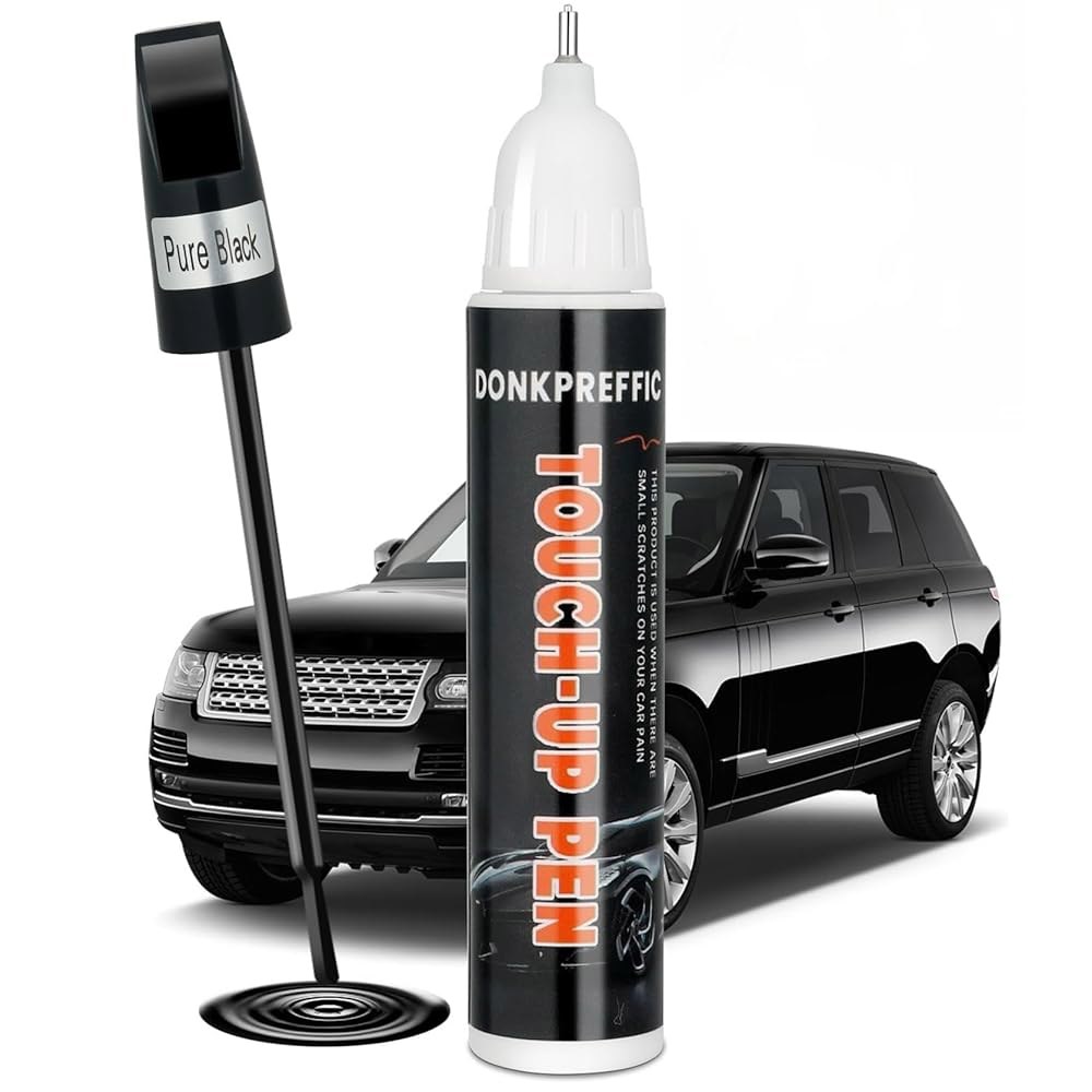 자동차용 블랙 터치업 페인트, 자동차 스크래치 수리, 깊은 스크래치를 위한 자동차 스크래치 리무버, 정밀 자동차 페인트 터치업 Black...